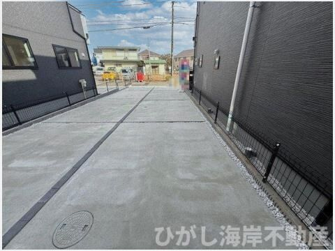 平塚市諏訪町　新築戸建　全4棟の駐車場|駐車スペース