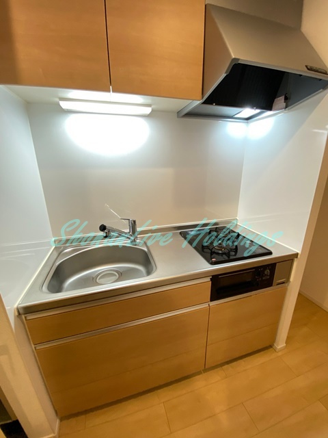 藤沢市高倉のアパートのキッチン