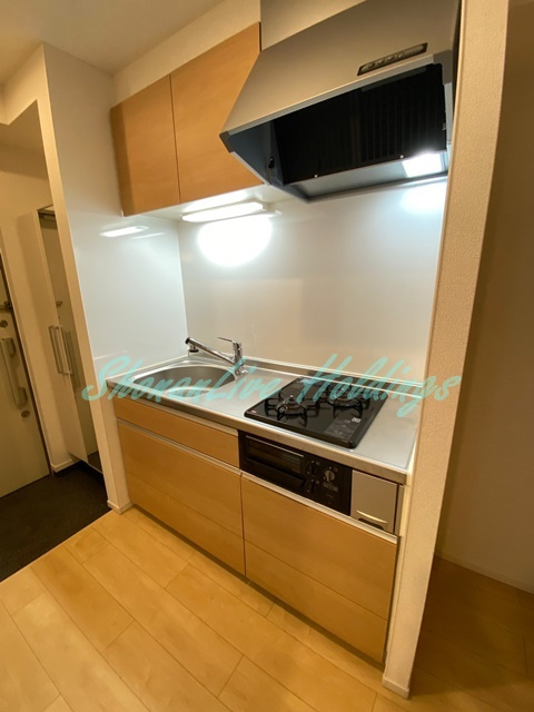 藤沢市高倉のアパートのキッチン