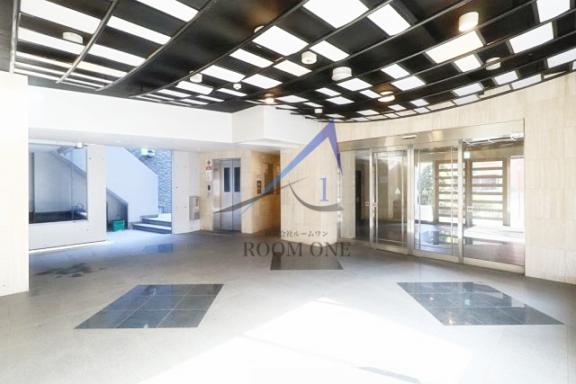 エクセリア旗の台のエントランス|エントランスです。