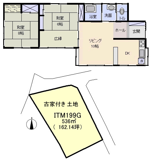 伊東市　八幡野の土地図