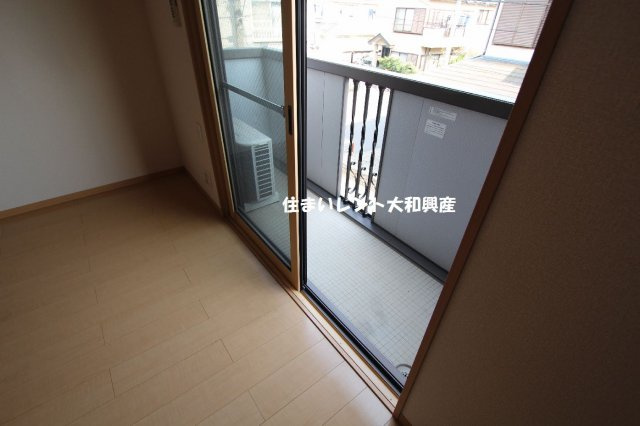 サニーハウスのバルコニー