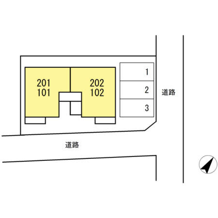 サニーハウスの地図