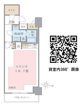 Ｂｒｉｌｌｉａ　ｉｓｔ　東雲キャナルコートの間取り