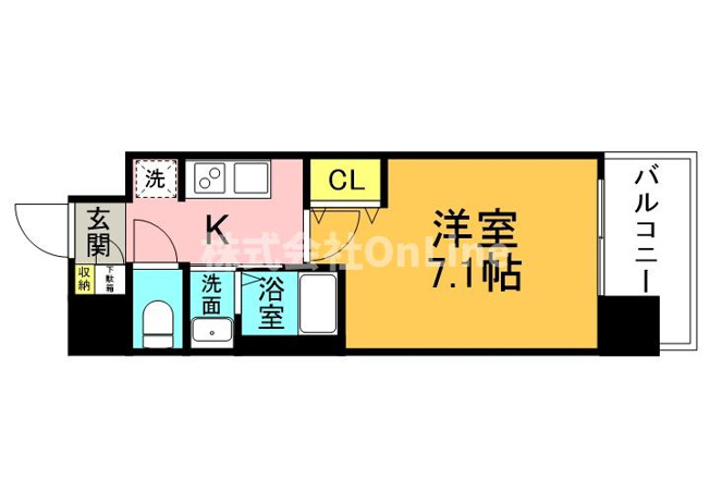 【間取り】 | PARK HILLS今里Ray