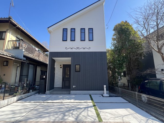 見た目がKAWAIIだけじゃない！あざとい系な新築戸建【泉区岡津町】の外観|外観もきれいです