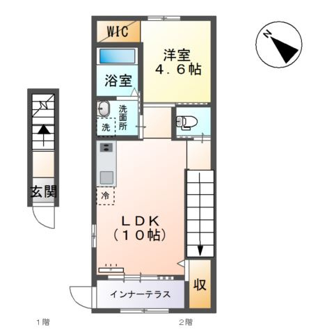 アップルテラスの間取り