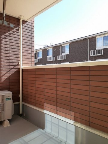 メゾンジュネスＣのバルコニー