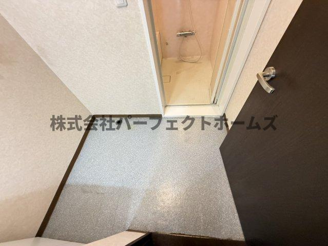 西牧野戸建　賃貸の洗面所|脱衣スペースもあります