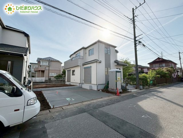 野田市桜台59番　新築戸建　A号棟の駐車場|カースペースは2台分確保!(^^)!					
