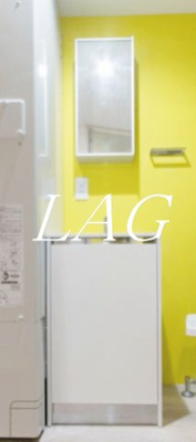 【洗面所】 | Luna Crescente Gakugeidaigaku | 独立洗面台です。