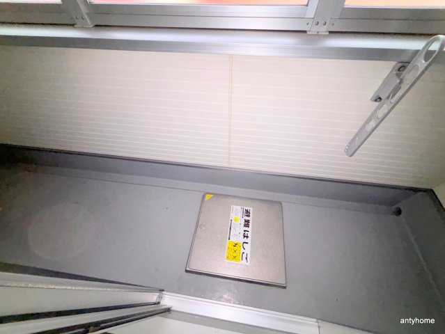 アベニール十三のバルコニー