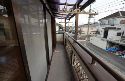 【バルコニー】 | 毛呂山町西戸 中古住宅 | 陽当たりの良いバルコニー