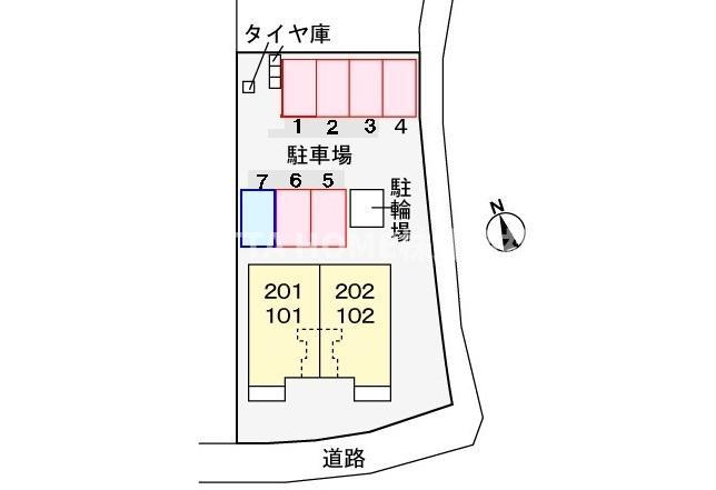 エスペラントボヌールの区画図