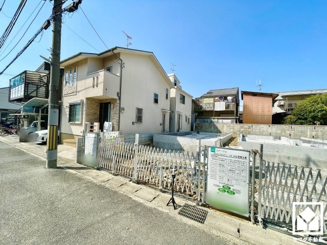 伏見区久我森の宮町　25-1期　1号棟　の外観|1月30日　現地写真更新