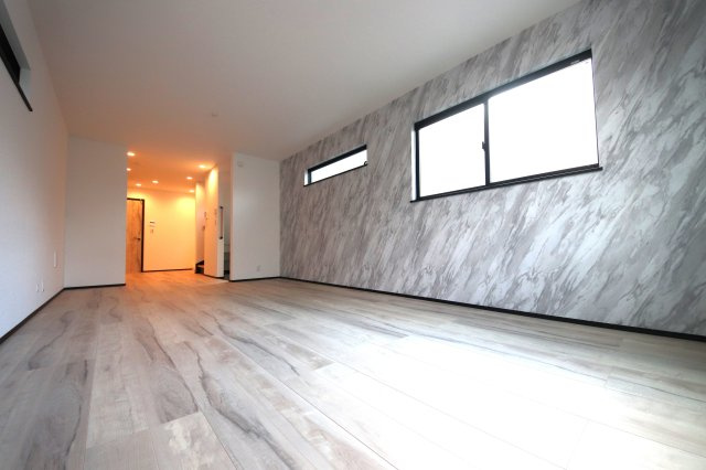 葛飾区東四つ木３丁目　新築戸建ての居間・リビング