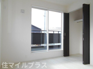 【洋室】 | 郡山市芳賀3丁目新築一戸建て9棟 | ゆったりした洋室です