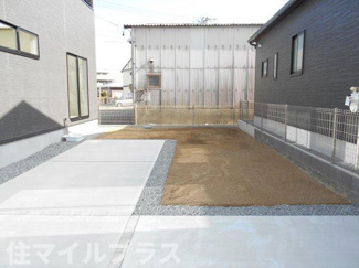 【庭】 | 郡山市芳賀3丁目新築一戸建て9棟 | お庭も活用できます