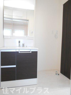 【独立洗面台】 | 郡山市芳賀3丁目新築一戸建て9棟 | 独立洗面化粧台付き