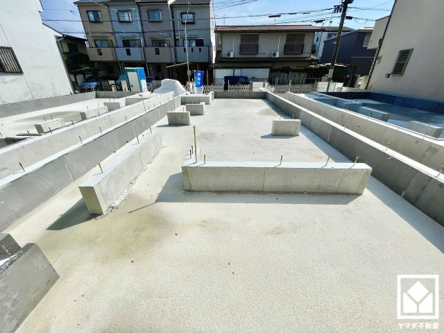 伏見区久我森の宮町　25-1期　2号棟　の外観|1月30日　現地写真更新