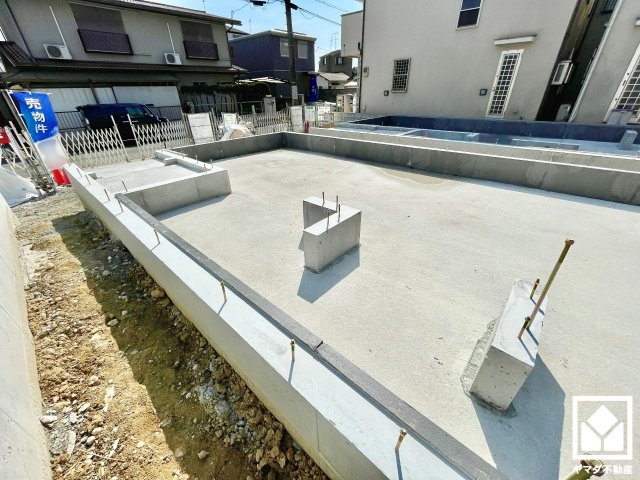 伏見区久我森の宮町　25-1期　2号棟　の外観|1月30日　現地写真更新