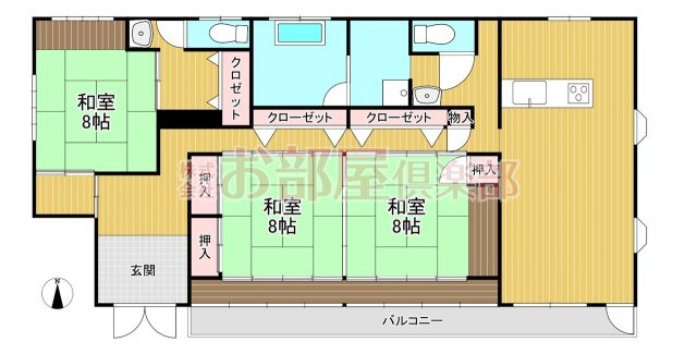 塚本ビルの間取り