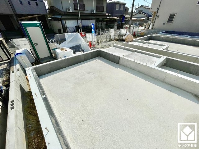 伏見区久我森の宮町　25-1期　3号棟　の外観|1月30日　現地写真更新