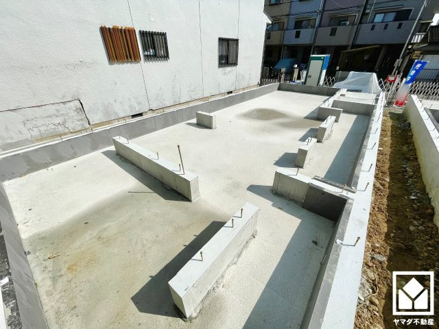 伏見区久我森の宮町　25-1期　3号棟　の前面道路含む現地写真|1月30日　現地写真更新