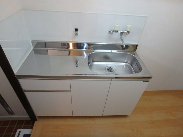川越市大字鯨井新田のアパートのキッチン|退去前の為、同タイプ別部屋の写真となります