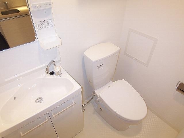 ベルグレードHAの洗面所