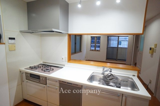 【キッチン】 | 平野区瓜破東5丁目 | 食洗機・レンジフード・コンロ新調交換済みです☆