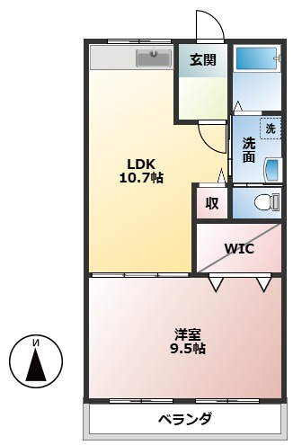 バンティアンハイツの間取り
