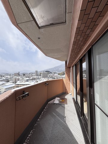 サンシティ安東駅前プラザのバルコニー