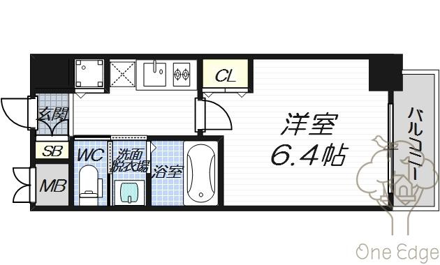 フレアコート梅田の間取り
