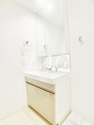 【洗面所】 | フェリシア日本橋人形町 | 洗面台です。