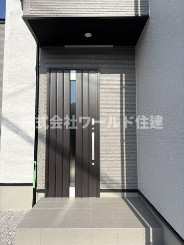 飯能市双柳25期の玄関