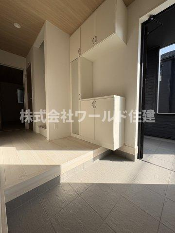 飯能市双柳25期の玄関