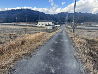 【前面道路含む現地写真】 | 丹波篠山市二ノ坪　農振地　農地