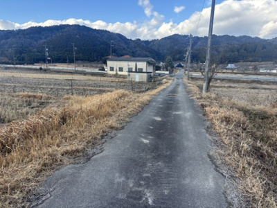 【前面道路含む現地写真】 | 丹波篠山市二ノ坪　農振地　農地