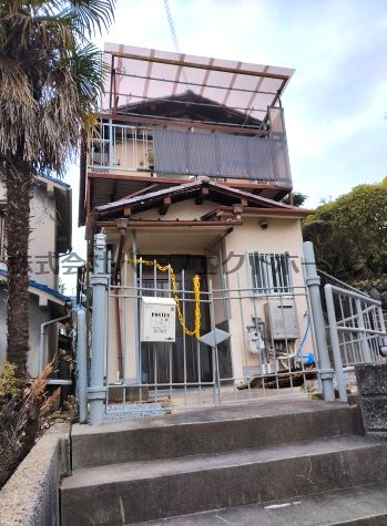 菅相塚町戸建　賃貸の外観|おしゃれな外観です