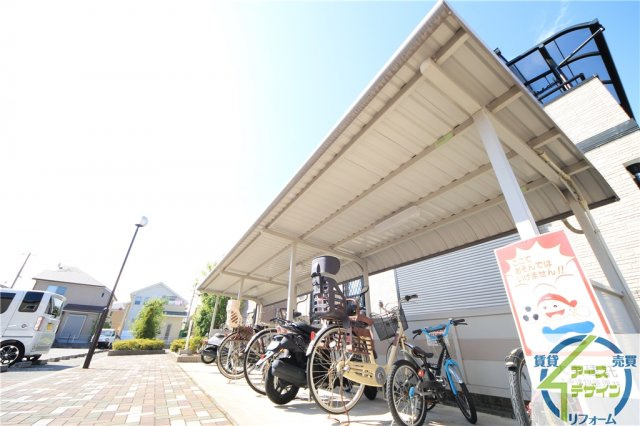 サンセール・エタンのその他共用部分|駐輪場があります