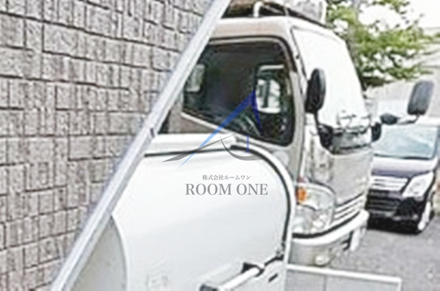 ハーモニーテラス堀船のその他共用部分|敷地内ゴミ置き場です。