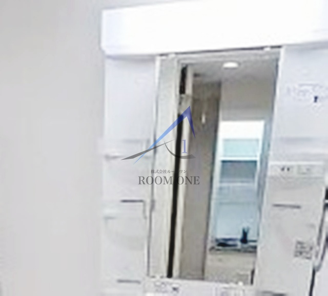 ハーモニーテラス堀船の洗面所|洗面台です。