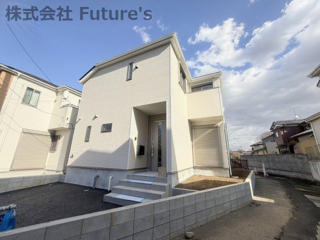 三郷市彦成1丁目　新築戸建　全1棟の外観|JR武蔵野線「新三郷」駅バス14分『彦音一丁目』停歩4分