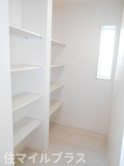 【収納】 | 郡山市芳賀3丁目新築一戸建て9棟 | 便利な収納スペースです