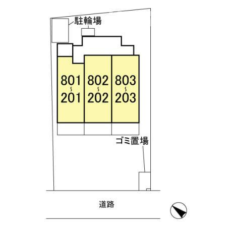 dearestⅢの区画図