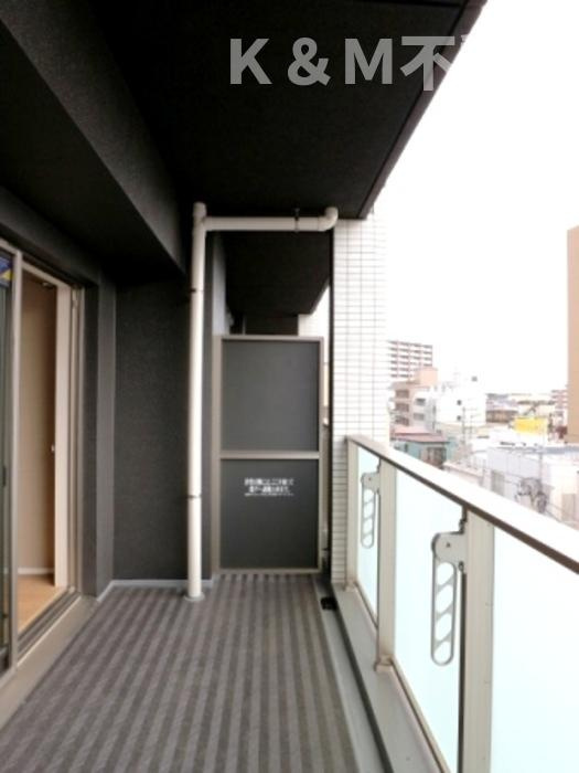 dearestⅢのバルコニー|落ち着いた時間を過ごせるバルコニーです