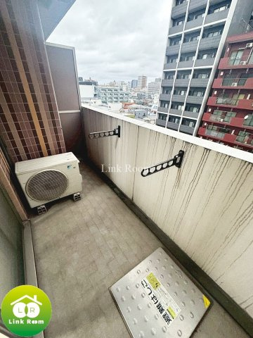 コンフォリア大島のバルコニー