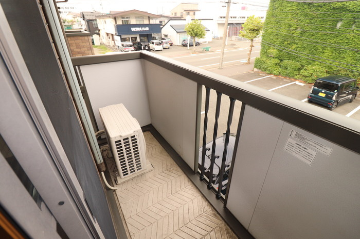 サンパティークのバルコニー