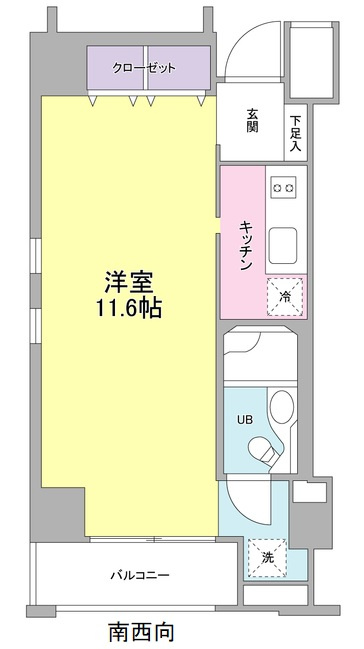 KDXレジデンス日本橋人形町の間取り